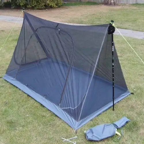 Легкий двухслойный газовый дышащий летний навес для палатки от комаров Eisman AXEMAN |