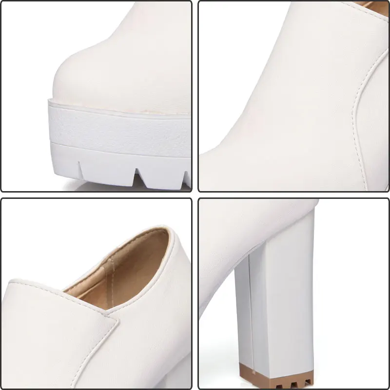 Fanyuan/брендовые весенние женские туфли лодочки винтажные на платформе с круглым