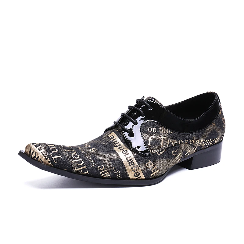 Мужские повседневные кожаные туфли ботинки-оксфорды на шнуровке с надписью