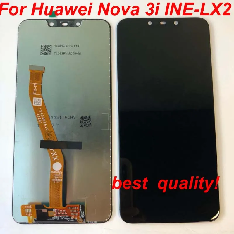 Оригинальный 6 3 &quotдля Huawei Nova 3i для P Smart Plus ЖК-дисплей дигитайзер сенсорный экран в