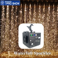 remote sparkler machine 400w cold fireworks waterfall pyrotechnics stage flame effect dmx512 control for wedding party live show