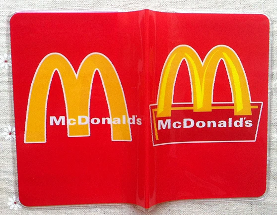 McDonald's личные паспортные документы ПВХ сумка посылка короткий параграф наборы
