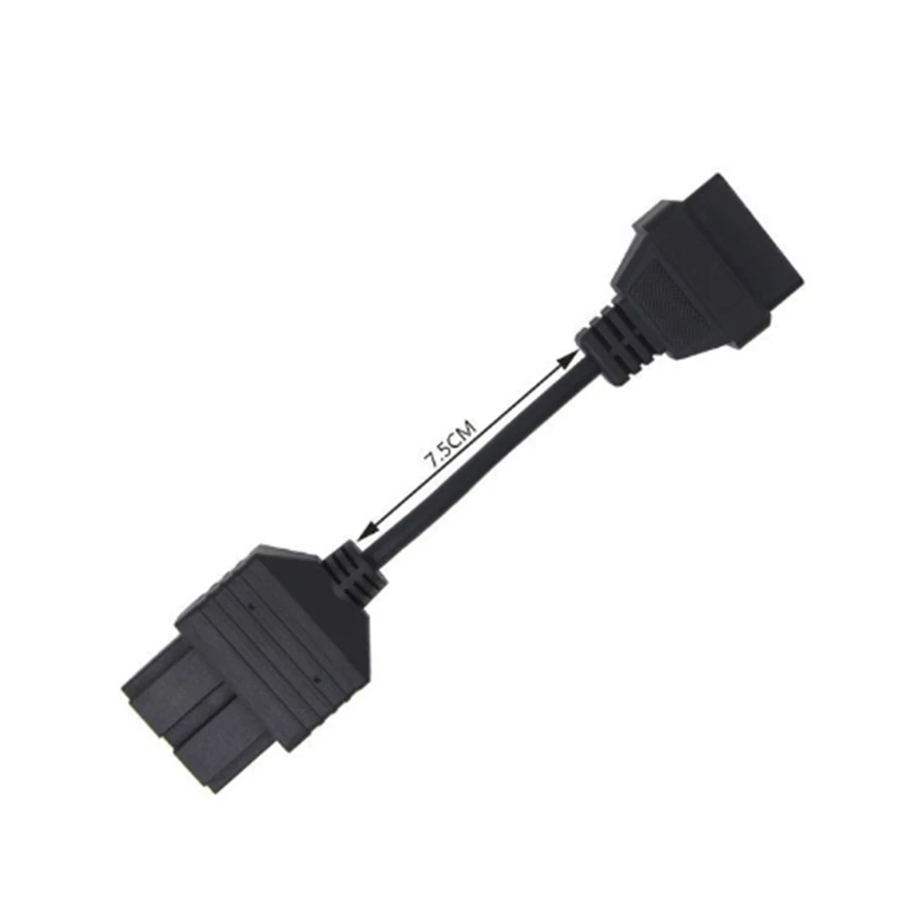 OBD 2 кабель для KIA 20 Pin до 16 OBD2 диагностический инструмент сканер Код считыватель