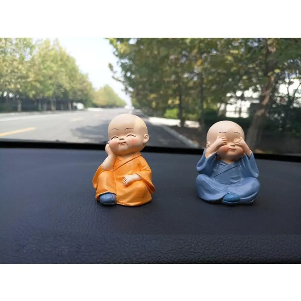 Автомобиль Аксессуары для интерьера маленькие монахи смолы прекрасный