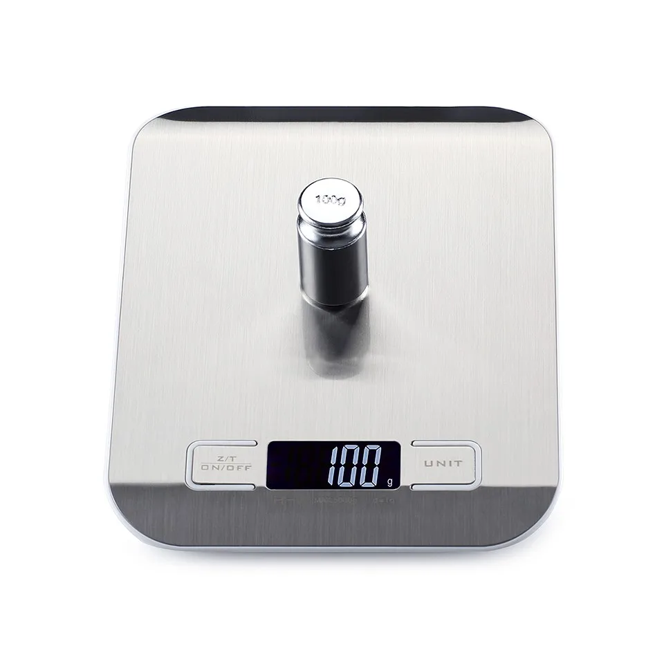 10kgx1g Electronic Scales Kitchen Digital Jewelry Food Smart LCD Mi Weighing stainless steel | Дом и сад
