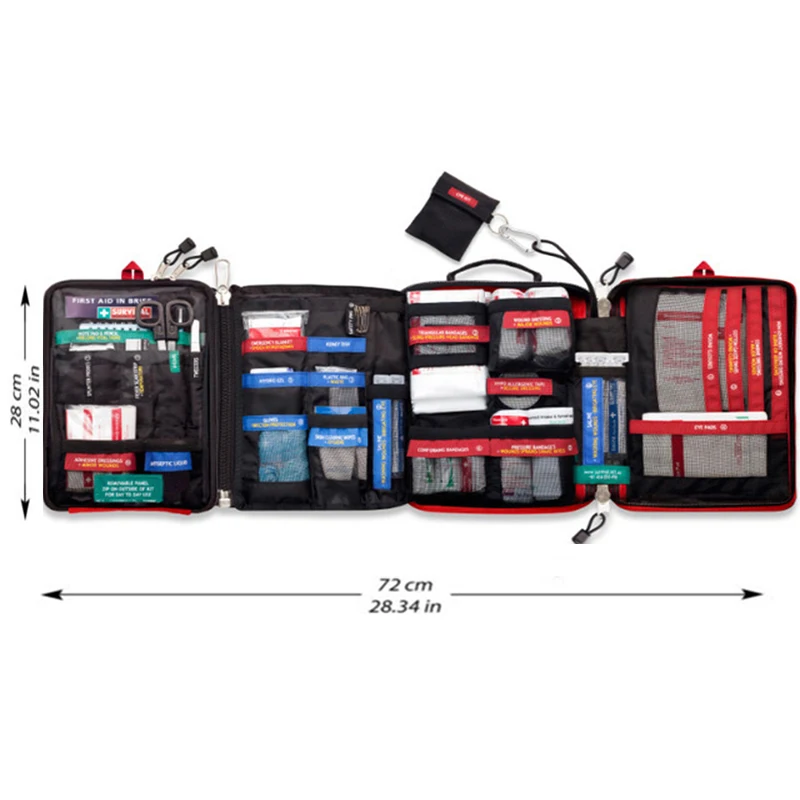 Безопасный набор первой помощи для выживания в дикой природе путешествий