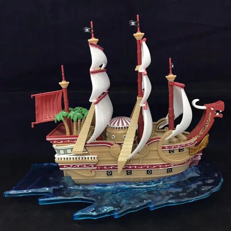 New hot sale ONE PIECE Red Hair Pirates ship Rede Buddha 17CM PVC gift for children free shipping | Игрушки и хобби