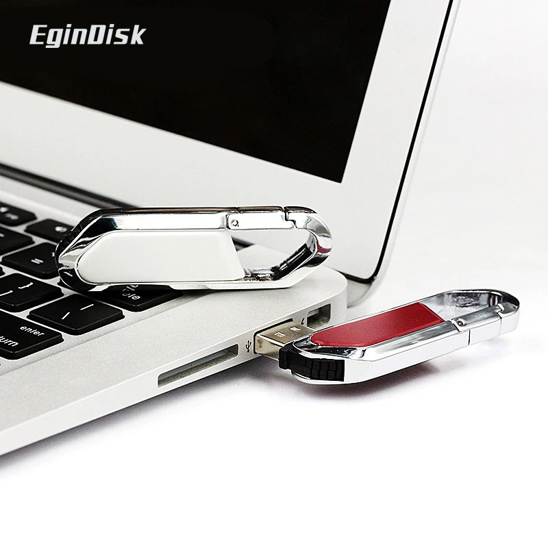 Новые творческие брелок Usb Flash Drive 8 GB 16 32 цепочка для ключей Флэшка карабин Memory Stick