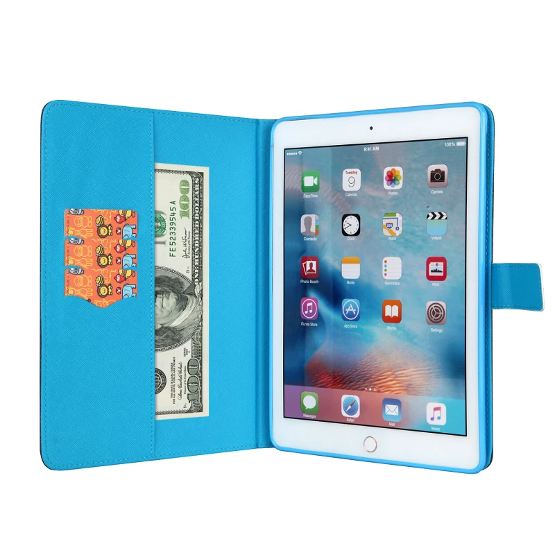 Чехол из искусственной кожи для iPad Air 2 1 умный чехол с милыми кошками Apple Pro
