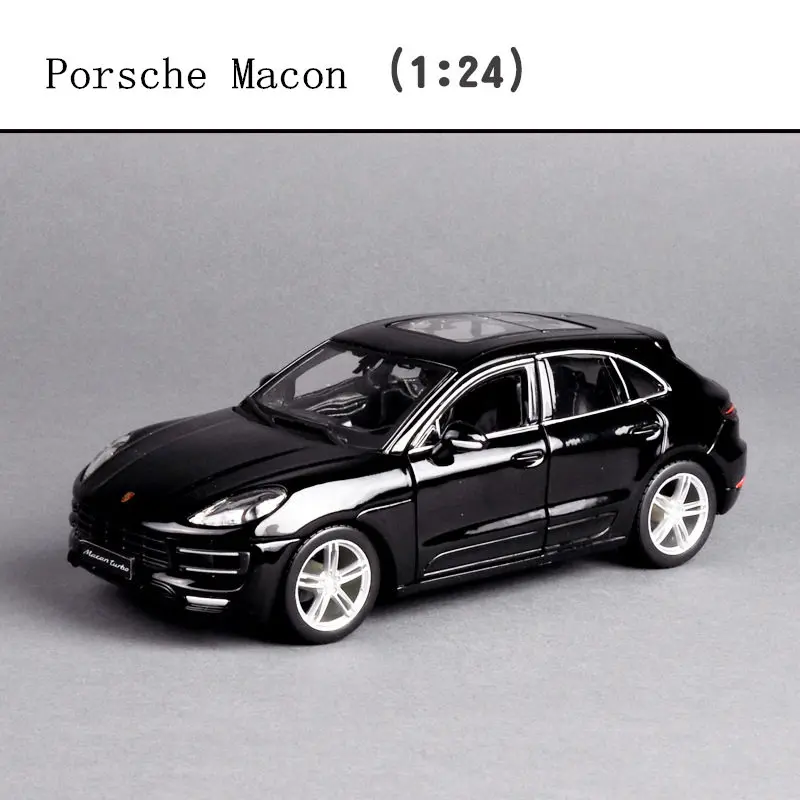 Porsche Macon Bburago 1:24 Porsche Macan имитация сплава Модель автомобиля ремесла Коллекция украшения игрушки инструменты подарок - Цвет: Porsche Macon