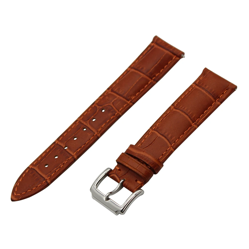 

Quick Release Genuine Leather Watch Band for Maurice Lacroix Pontos Masterpiece Titoni Wrist Strap Croco Bracelet 18mm 20mm 22mm