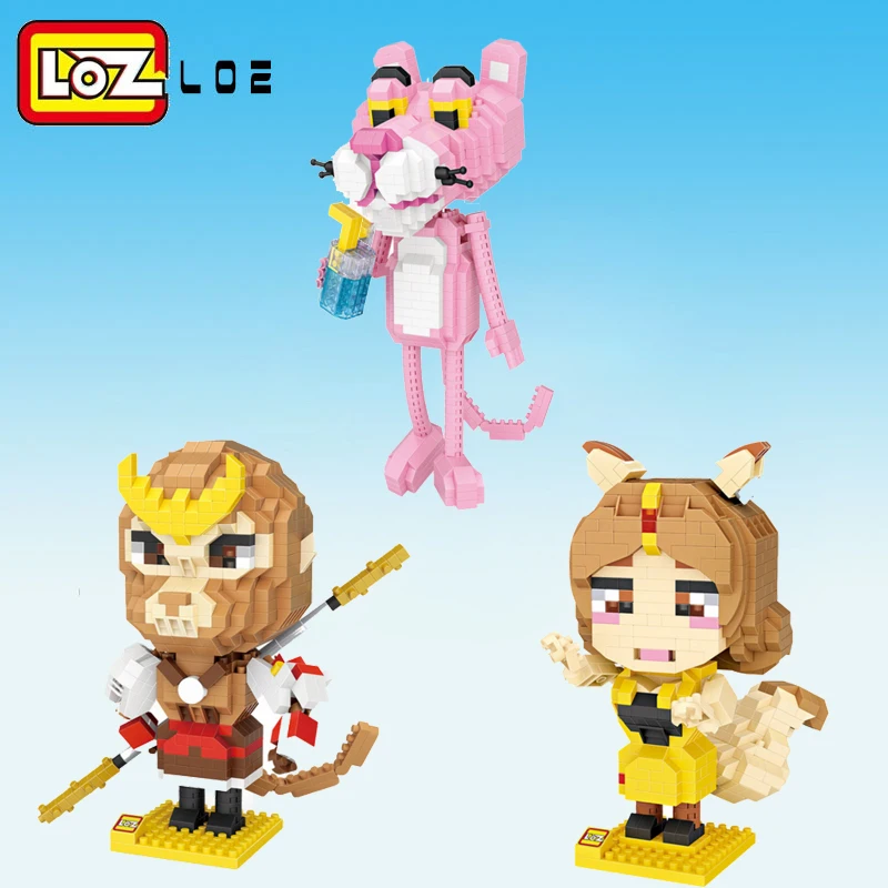 Конструктор LOZ Hero серии сделай сам миниатюрные блоки из камня экшн-модель подарок