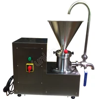 sesame processing machine 2 2kw split small stainless steel colloid mill refiner frinding peanut butter machine jms60
