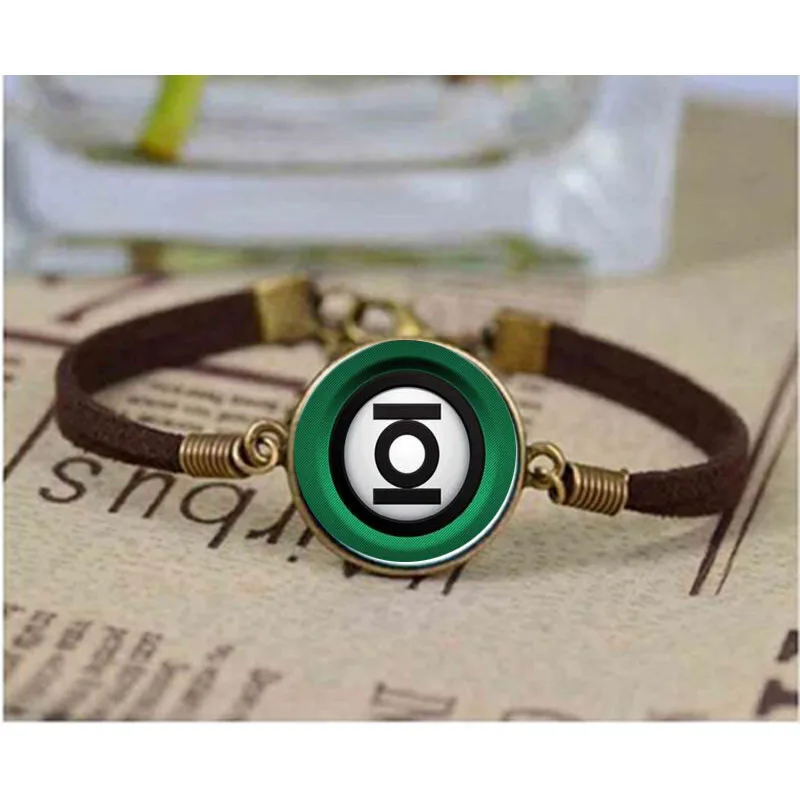 Уникальные винтажные браслеты для женщин с изображением супергероев стальная