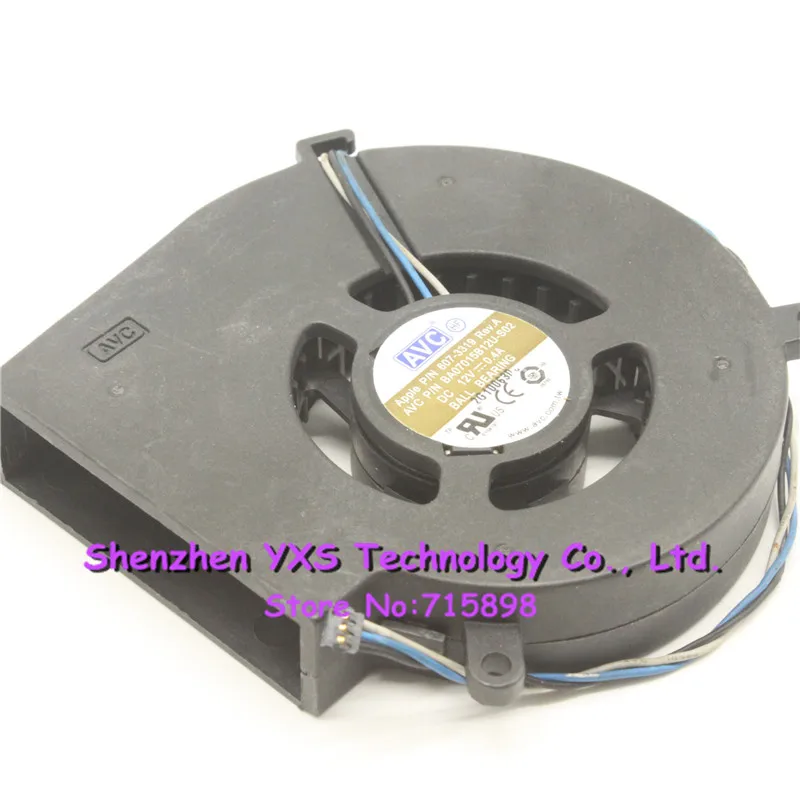 BA07015B12U S02 DC 12V 1 2 W 0.4A версия PN: 607 3319 Вентилятор охлаждения 2G10063D для Apple 09 Mac Mini|pn| |
