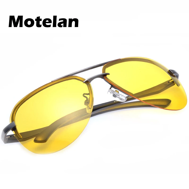 Солнцезащитные очки авиаторы Мужские поляризационные с защитой UV400|night driving