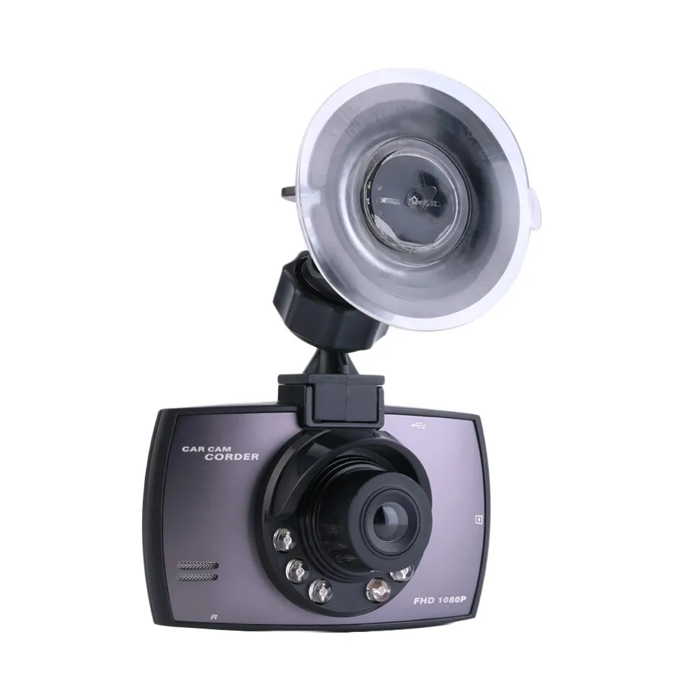 HD 720P Автомобильный видеорегистратор камера видеорегистратор видео 2,4 дюймов LCD дисплей ночного видения Автомобильная камера рекордер ночного видения Прямая поставка