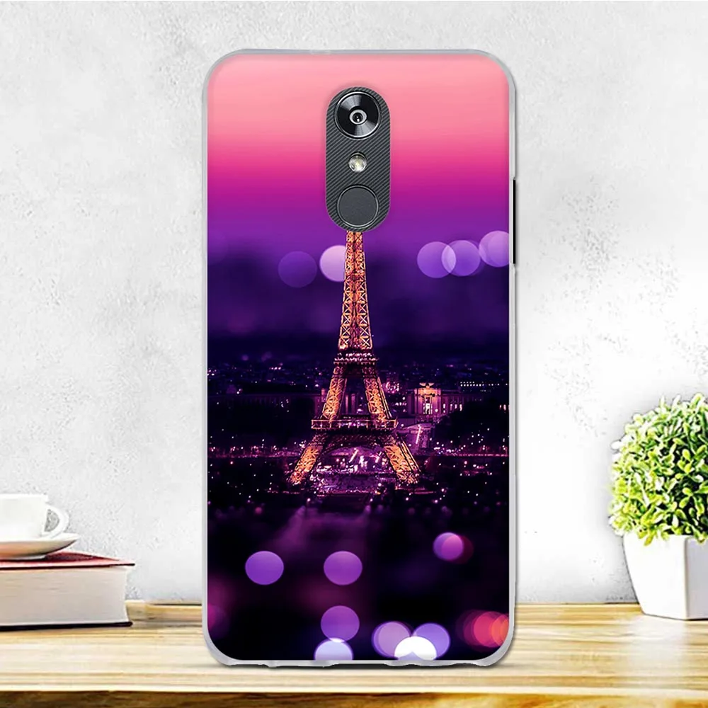 Чехол для LG Q Stylo 4 мягкий силиконовый чехол накладка 2018 тонкий Q710MS телефона
