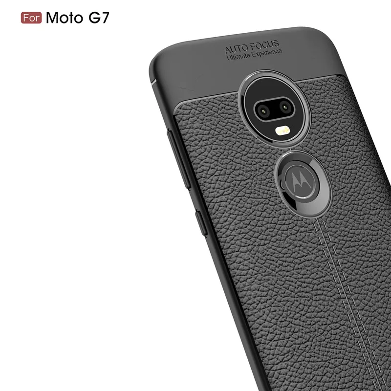 Чехол G 7 для Motorola MOTO G7 задняя крышка из ТПУ тонкий мягкий защитный чехол смартфона