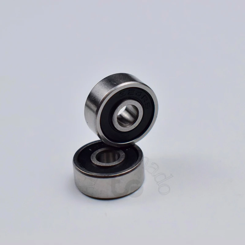 624RS 4*13*5 (мм) 10 шт. ABEC 5 подшипник резиновое запечатанное Миниатюрный Мини Подшипник
