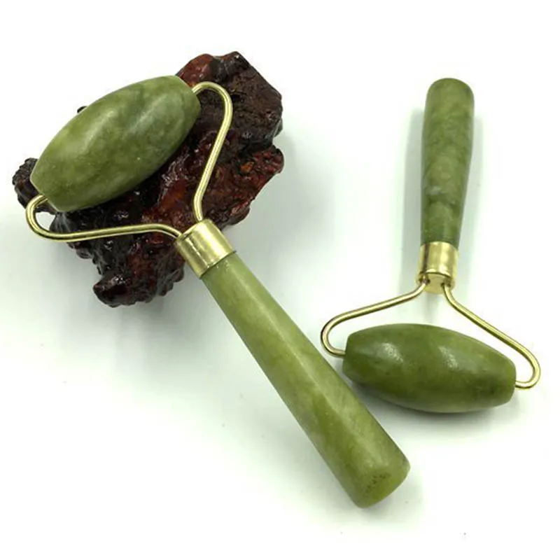 Natural jade roller Face Lift Tools Facial Beauty face massager Tool Jade Roller Thin massageador Massage skin care |