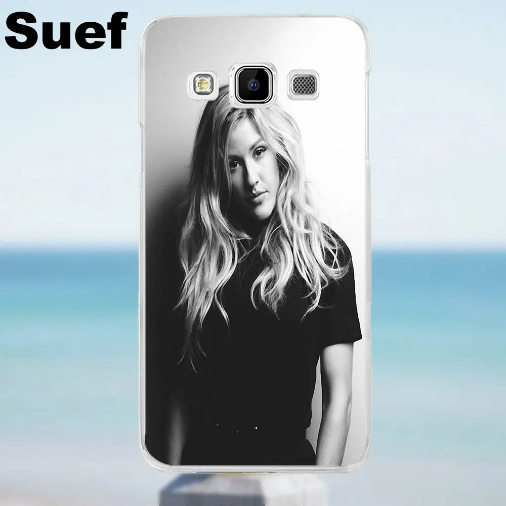 Suef для Galaxy Alpha Core Prime Note 2 3 4 5 S3 S4 S5 S6 S7 S8 mini edge Plus мягкие чехлы из ТПУ Ellie Goulding на мой