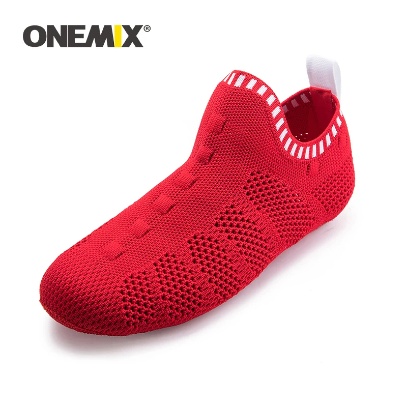 ONEMIX New 2023 Women Indoor Shoes Quick Dry Mesh Environmentally Women Casual Yoga Shoes Slippers Breathable Socks Light Shoes