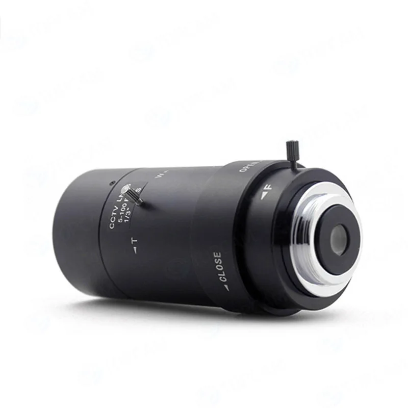 5 100 мм CS F1.8 1/3 &quotварифокальный зум Ручной Радужный объектив для камеры