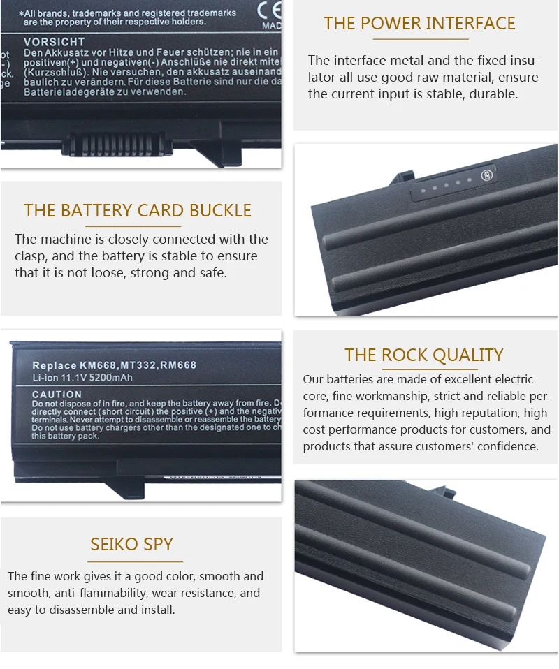 HSW ноутбук Батарея для Dell Latitude E5400 Latitude E5410 Latitude E5500 Latitude E5510 312-0762 312-0769 451-10616 KM742 KM769