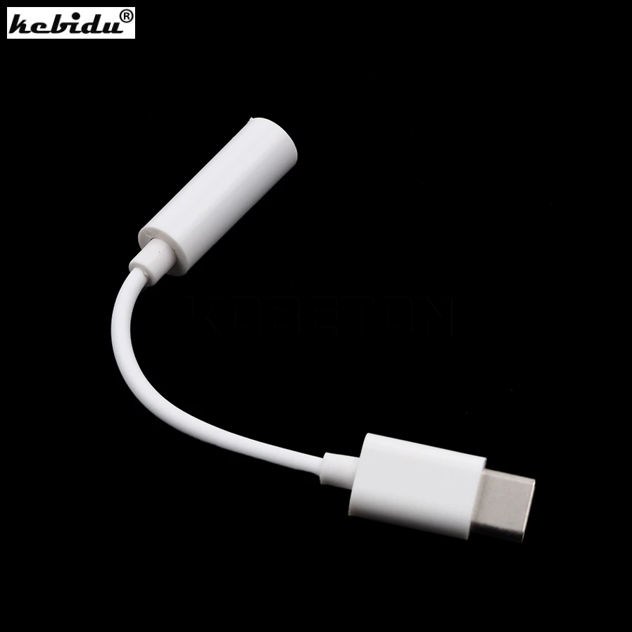 Kebidu новинка лидер продаж USB Type C на 3 5 мм наушники гарнитура динамик кабель