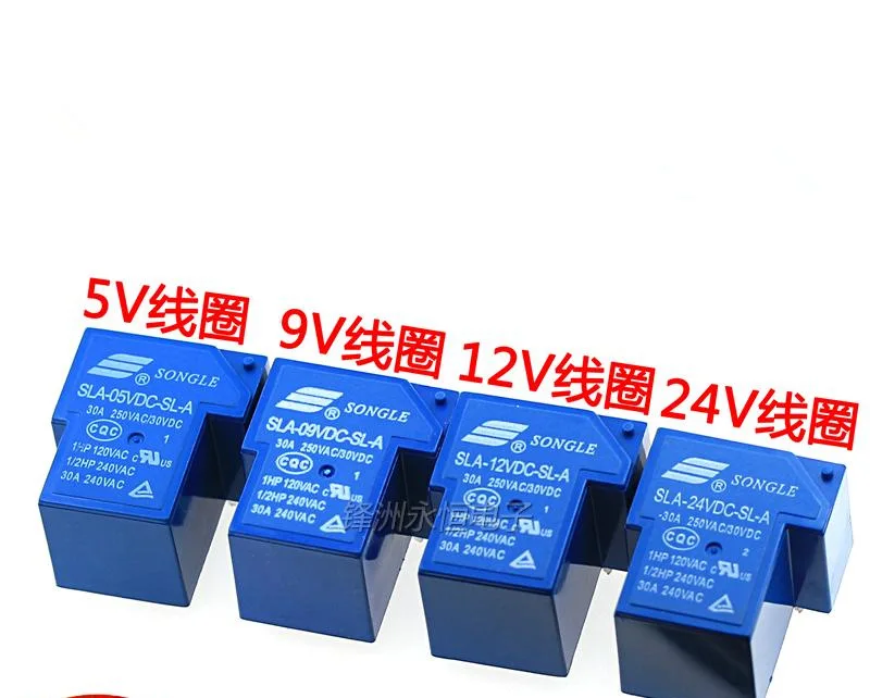 4 фута SLA 05VDC SL A 09VDC 12VDC 5В 9В 12В 24В T90 30A реле оригинальное|Реле| |