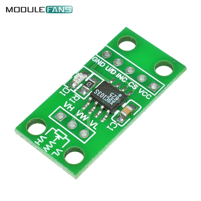 X9C103S цифровой потенциометр модуль DC3V 5V|module|module board |
