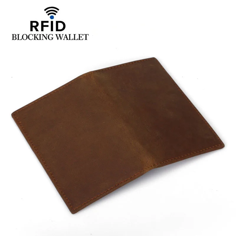 Мужской чехол для карт из натуральной кожи с блокировкой RFID|porte carte|credit card casecard bag |