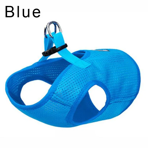Blue 10 шт/лот сетчатые дышащие трусики для собак жилет поводки для кошек собаки смешанные цвета - Цвет: Blue