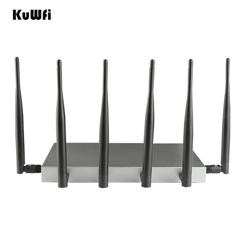 4G сим карты Wi Fi маршрутизатор OpenWrt 1200 Мбит/с 2 4 г 5G Dual Band MT7621 Gigabit Порты и разъёмы