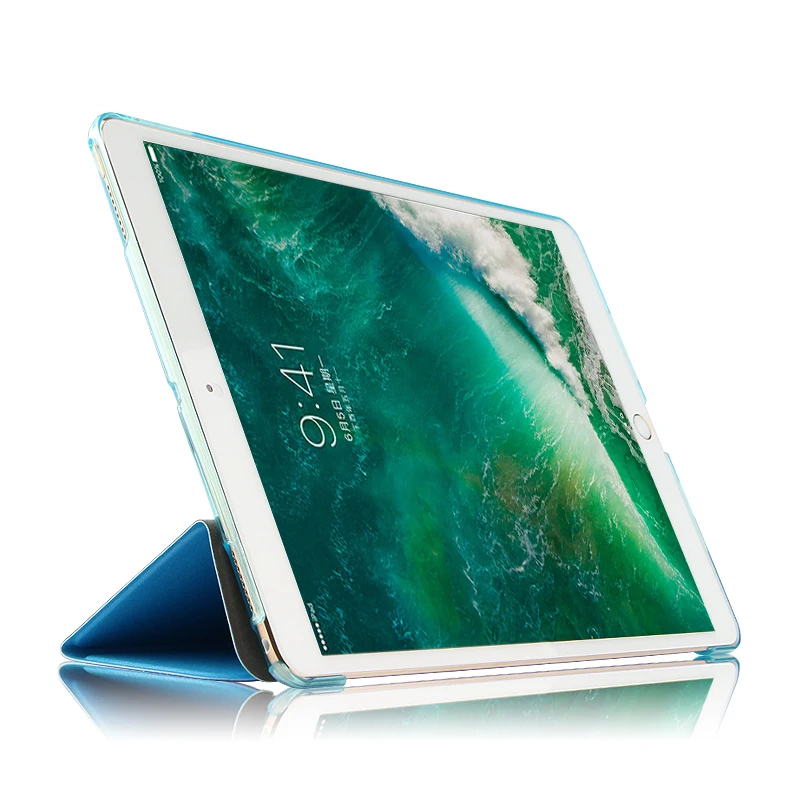Чехол для iPad Pro 10 5 дюйма защитный смарт-чехол новинка 2017 чехол из искусственной