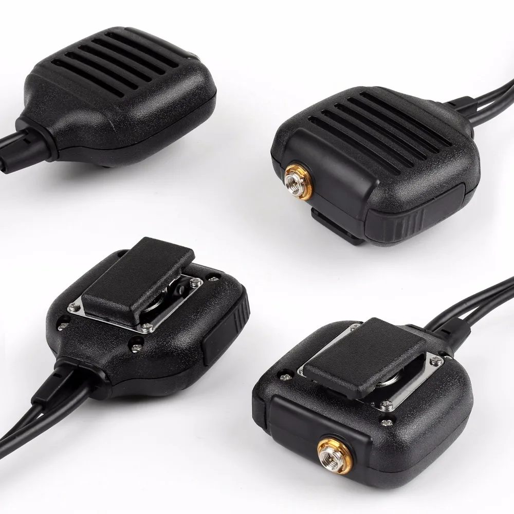 Практичные плечевые динамики со встроенной антенной памяти телефона PTT Микрофон