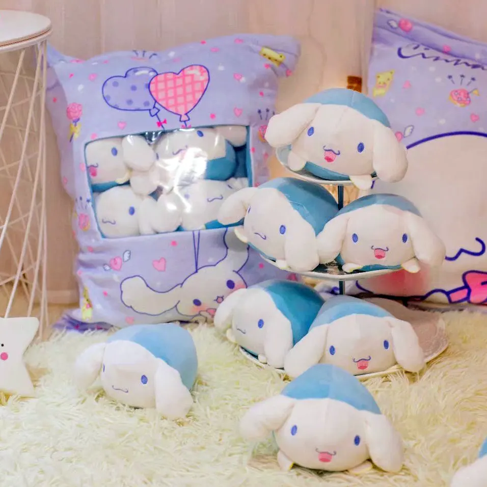 Розовый Сумка из мелодии Единорог Pom Sumikko Gurashi плюшевая аниме фигурка кукла креативная Подушка подарок на день Святого Валентина подарок - Цвет: Розовый