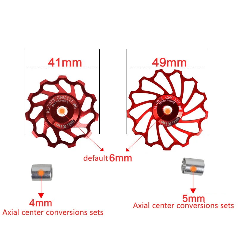 1 шт. до 11 ти лет MTB велосипед Керамика шкив дорожный Жокейские колесный