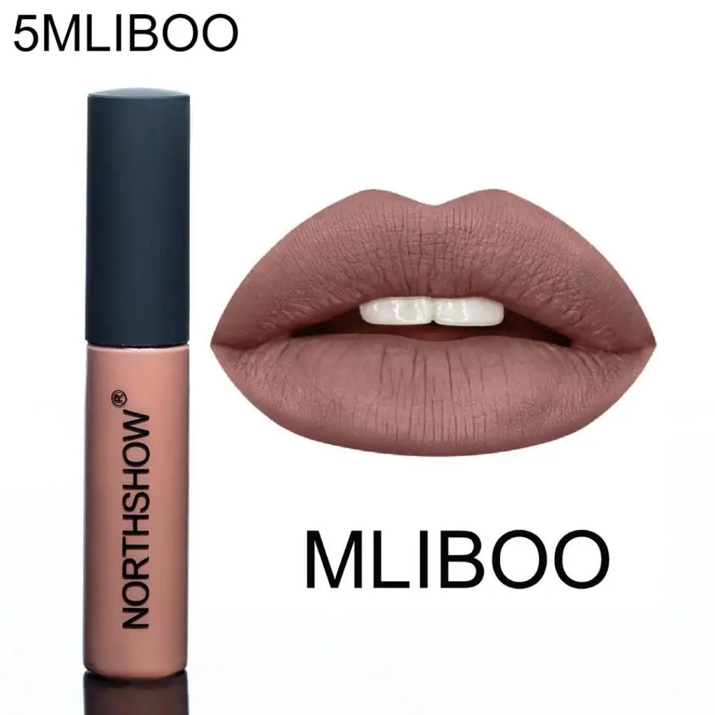 Matte 05 12 видов цветов матовый блеск для губ жидкая губная помада стойкий макияж увлажняющий блеск для губ Batom Make Up водостойкий пигмент для губ - Цвет: Matte 05