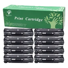 GREENSKY 8PK CF283A 83A совместимый тонер картридж для hp LaserJet Pro MFP M125 M125nw