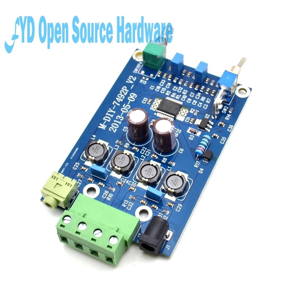 TDA7492P цифровой аудио усилитель плата Hi Fi 2x25 Вт DC 12 24 В для авто|audio amplifier board|dc dcdigital