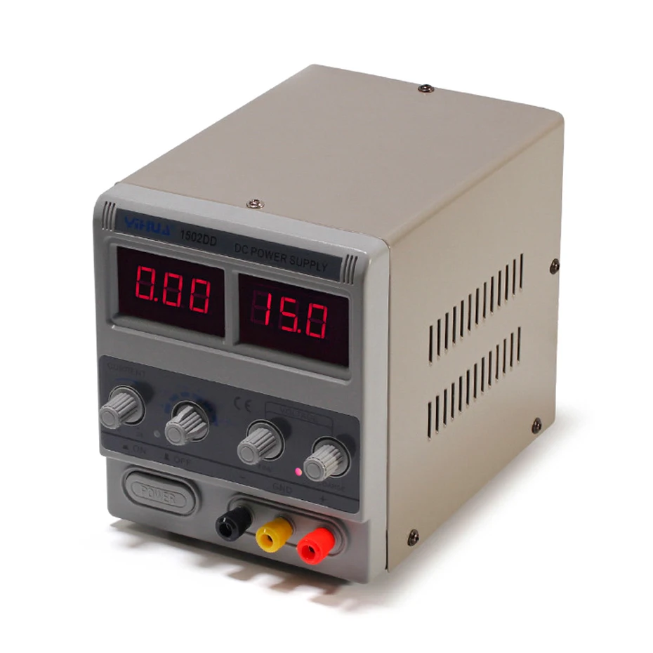 YIHUA 1502DD Mini Laboratory Power Supply Adjustable Digital For Phone Repair 15V 2A Voltage Regulator Switching DC Power Supply