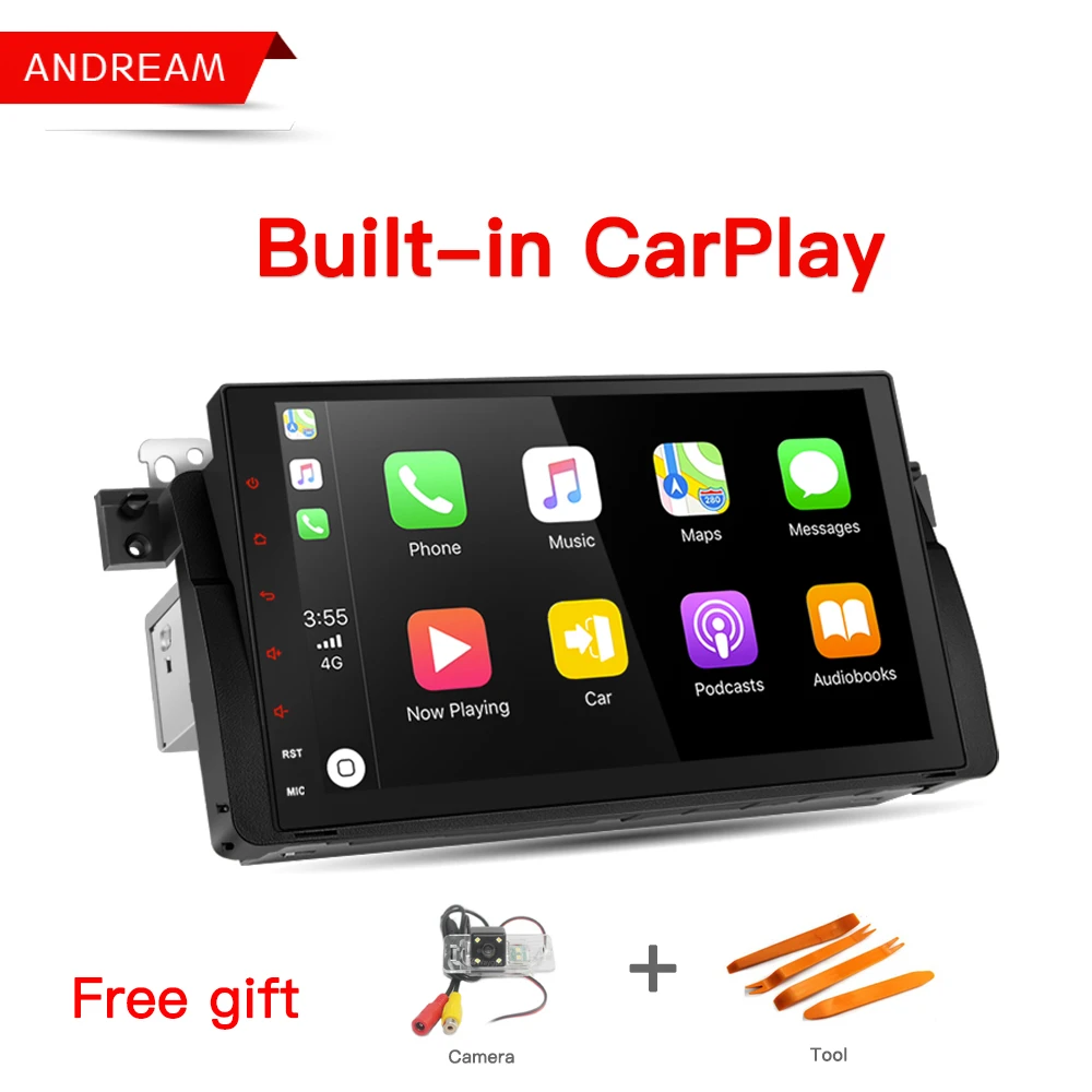 Восьмиядерный 2G/32G bulit-в CarPlay Android 8 1 игрок автомобиля стерео радио ips Экран gps