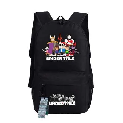 05 Аниме Undertale рюкзак Sans Оксфорд игры школьные сумки модные унисекс дорожная сумка для ноутбука - Цвет: 05