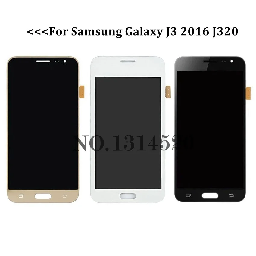 1280*720 5 0 ''LCD для Samsung Galaxy J3 2016 J320 ЖК дисплей J320F J320H J320FN J320M/DS digitizer Замена Touch|Экраны