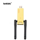 Kebidu 1200 Мбитс 2,4 ГГц 5,0 ГГц адаптер Беспроводной двухдиапазонный RTL8812 USB адаптер Чипсет воздушный ключ сетевая карта Mini USB