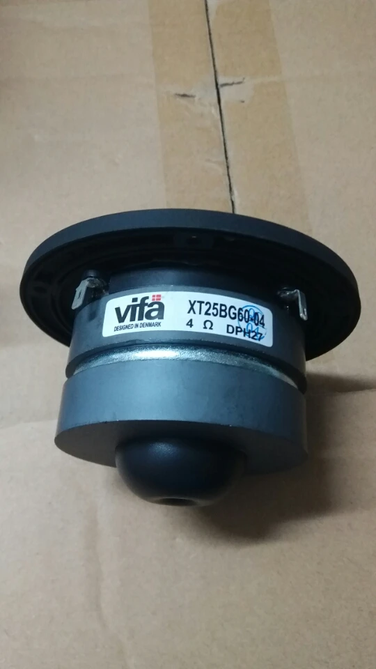 2 шт. VIFA XT25BG60-04 4 дюймов домашний аудио шелковый купольный твитер динамик двойной магниты пара цена