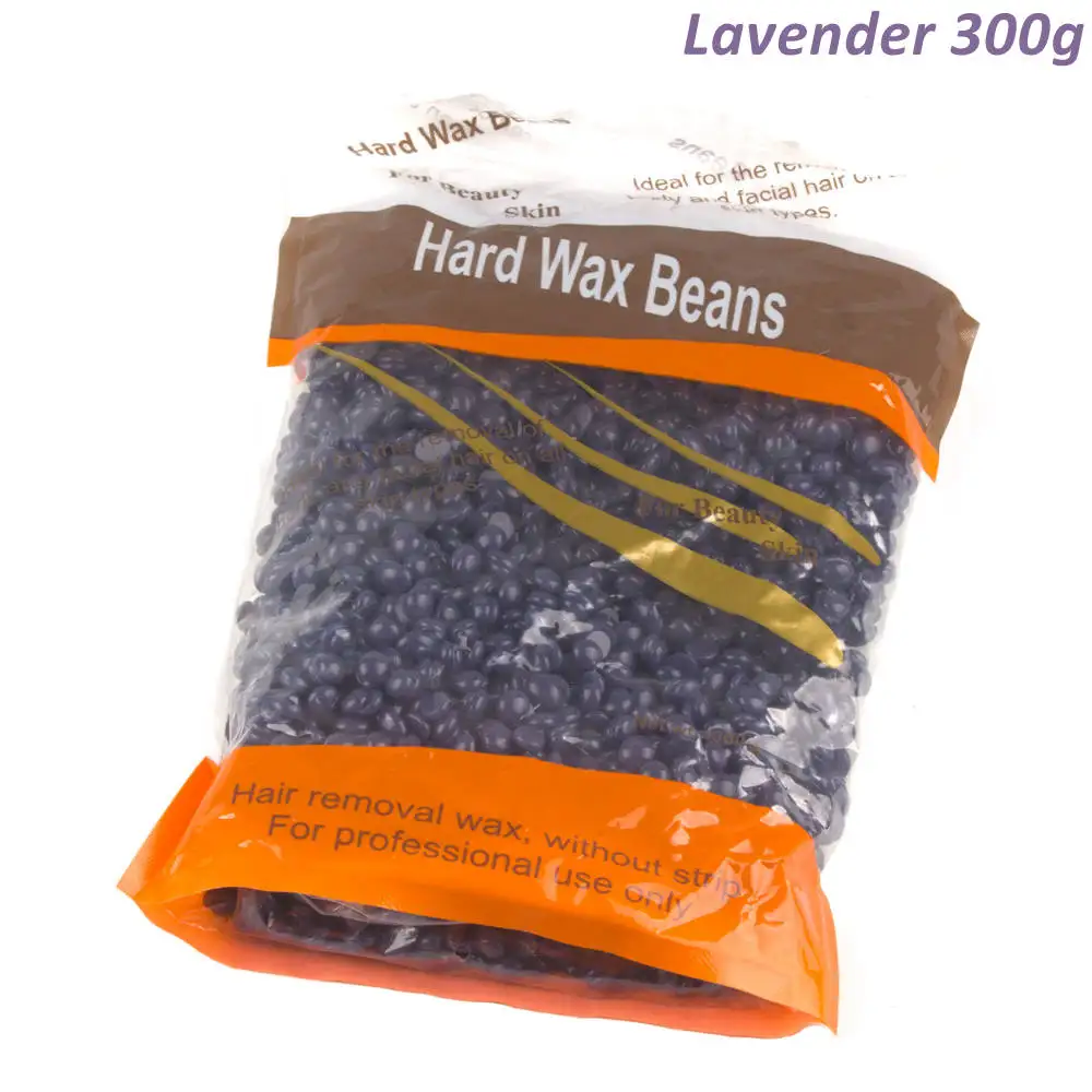 Lavender 300g Профессиональный нагреватель воска, набор для восковой депиляции, горячий парафин, спа, руки, ноги, эпилятор, инструмент для депиляции волос, ручной воск-расплав - Цвет: Lavender 300g