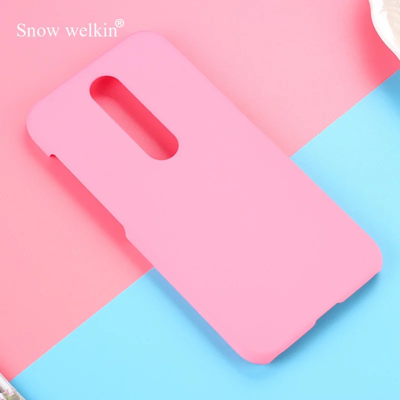 Pink Матовый Жесткий пластик чехол для задней крышки для Nokia 3 5 6 8 2,1 3,1 3,2 5,1 6,1 7,1 8,1 7 Plus 2018X5X6X7X71 4,2 2,2 6,2 7,2 9 - Цвет: Pink